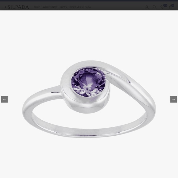 Another trip around the Sun Amethyst size 8 - Picture 1 of 5